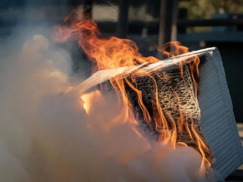 Czy styropian się pali? Palność, bezpieczeństwo i normy NRO