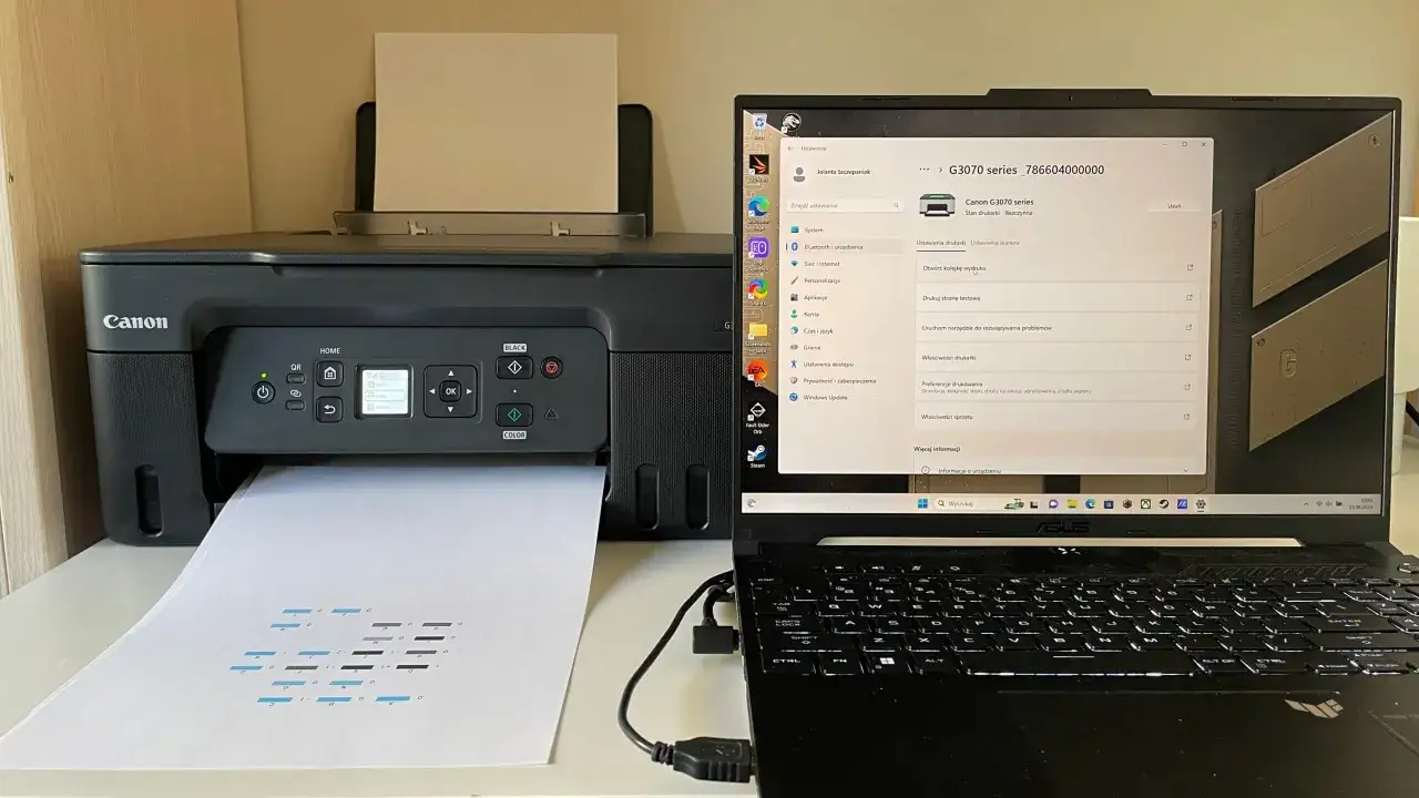 Drukarka nie drukuje? Diagnoza i naprawa: od kabli po Wi-Fi