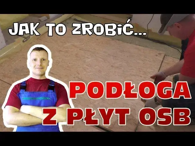 Najprostsze sposoby jak wyrównać podłogę z płyt OSB - krok po kroku