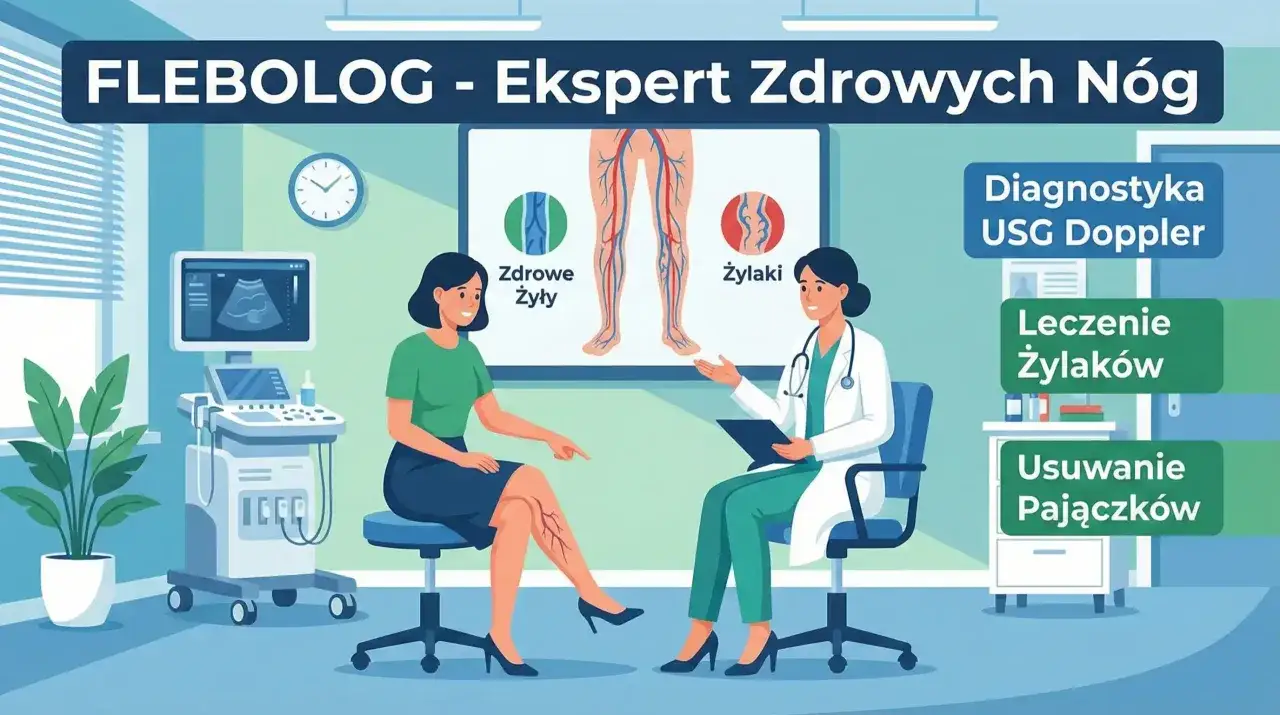 Flebolog: Kiedy Twoje nogi potrzebują pomocy? Objawy i leczenie