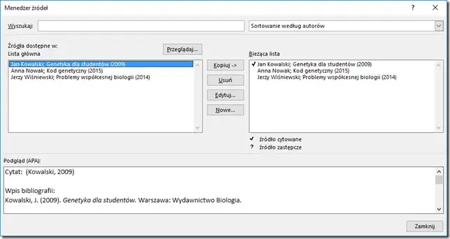 Jak dodać źródło w Wordzie i uniknąć błędów w cytowaniu
