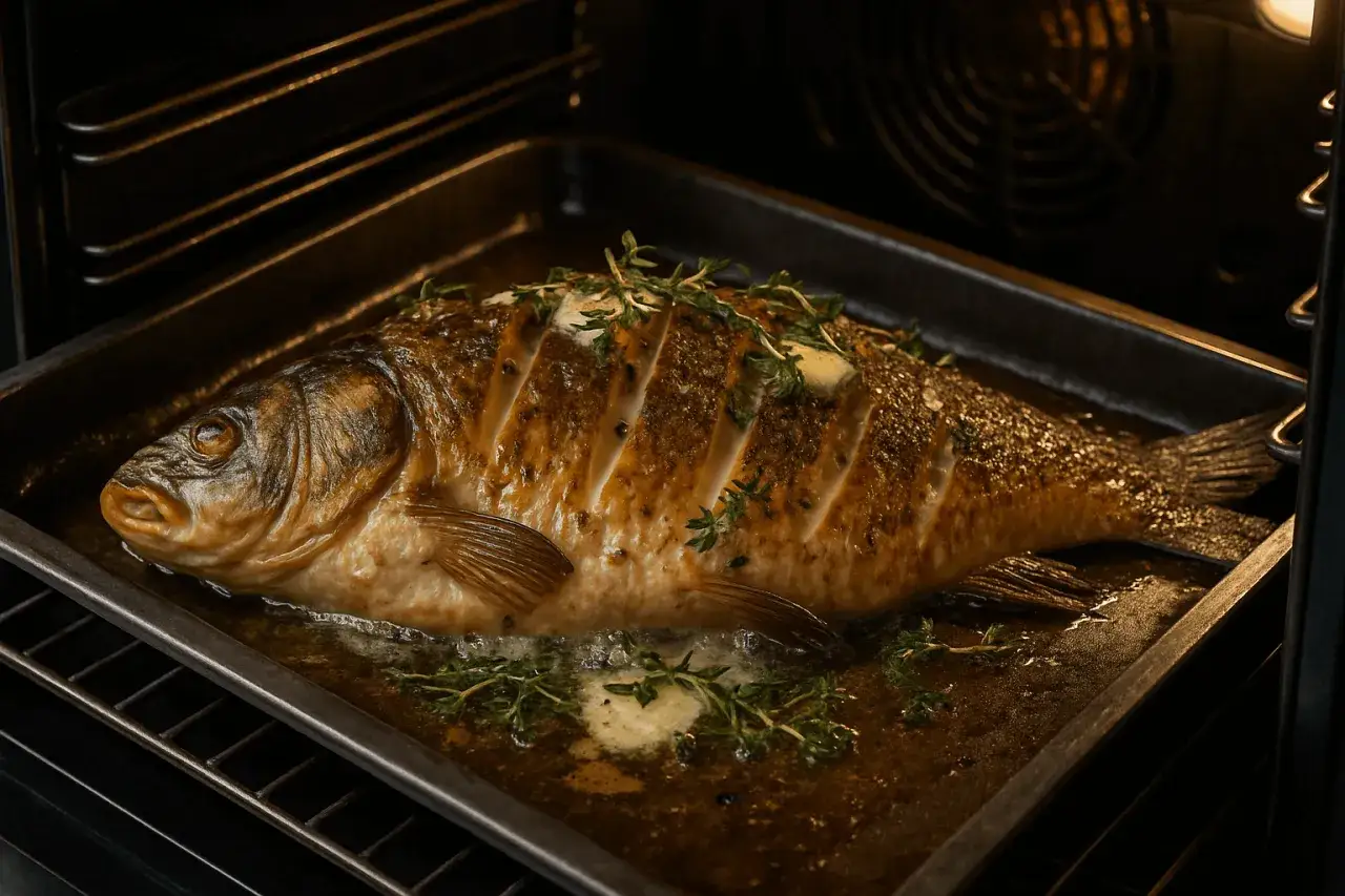 Idealna temperatura do pieczenia ryby, aby uniknąć przesuszenia mięsa
