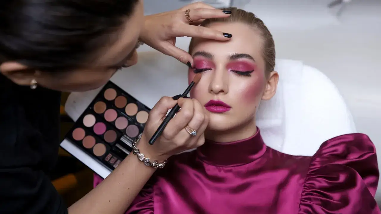 Jaki makijaż do fuksjowej sukienki, aby wyglądać olśniewająco?