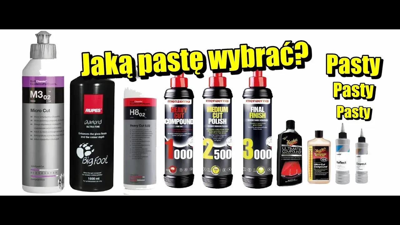 Jak wybrać pastę polerską? Poznaj sekret idealnego lakieru!