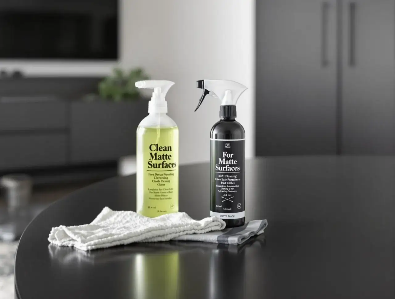 Czym czyścić czarne meble matowe, aby ich nie uszkodzić?