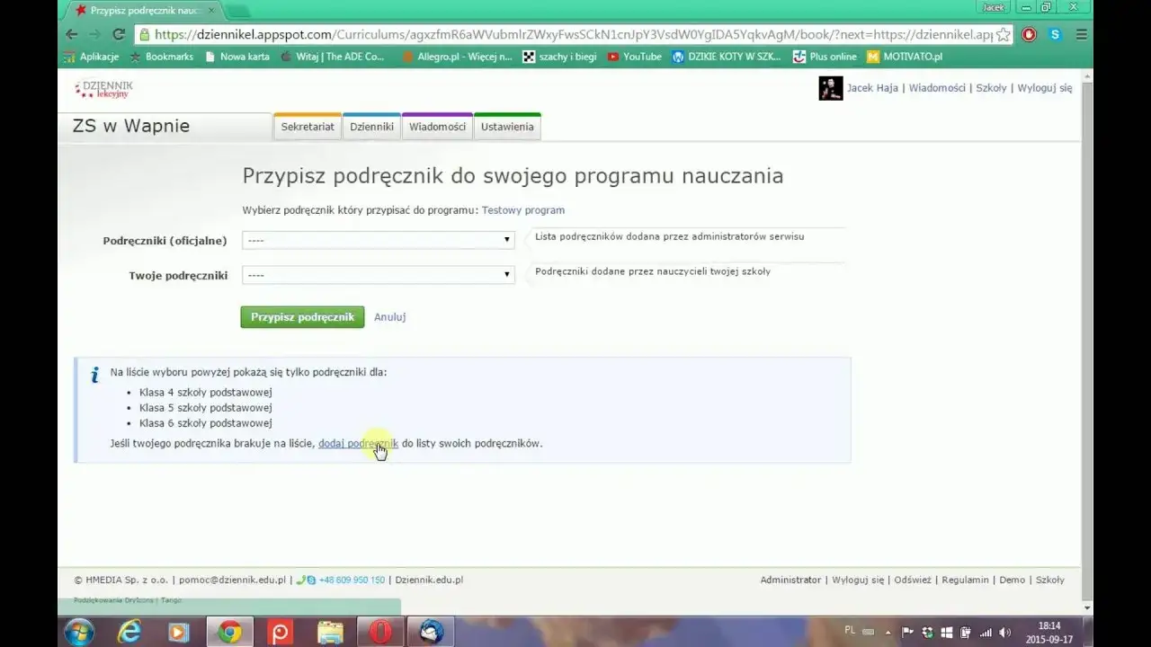 Jak dodać program nauczania w Vulcanie? Prosty przewodnik bez stresu i błędów