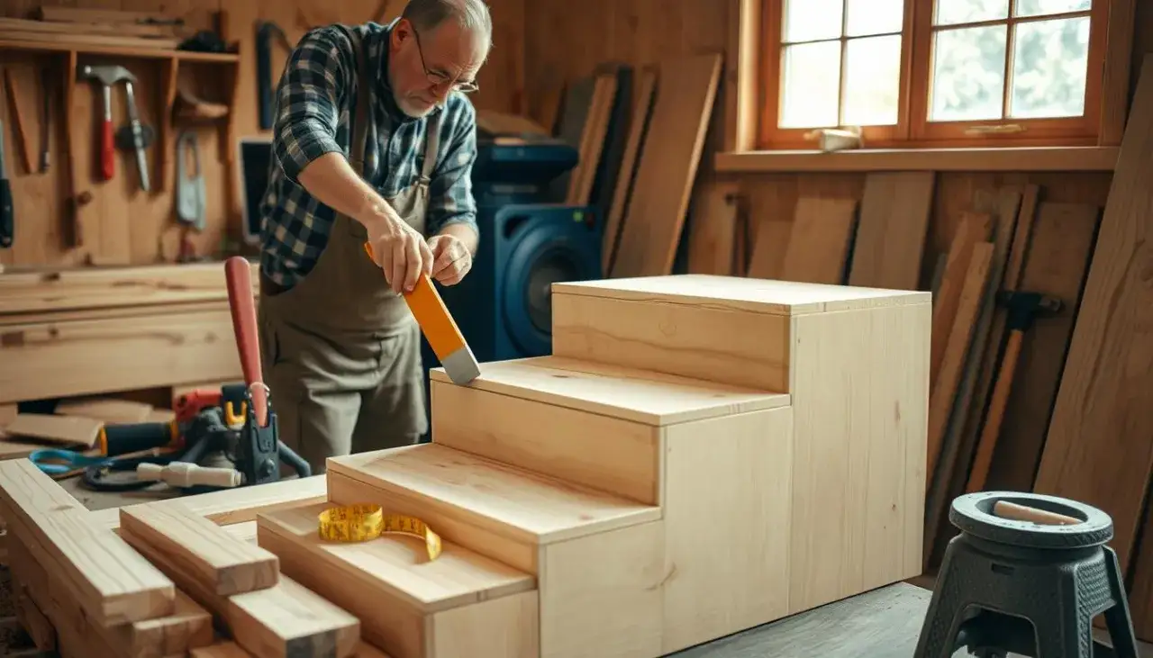 Jak zrobić schody do domku holenderskiego – prosty poradnik krok po kroku
