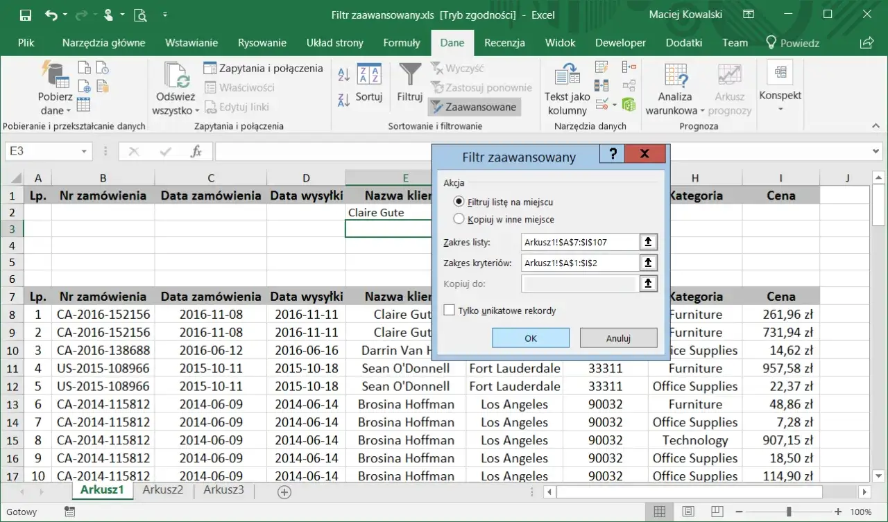 Jak założyć filtr w Excelu i uprościć analizę danych w kilka chwil