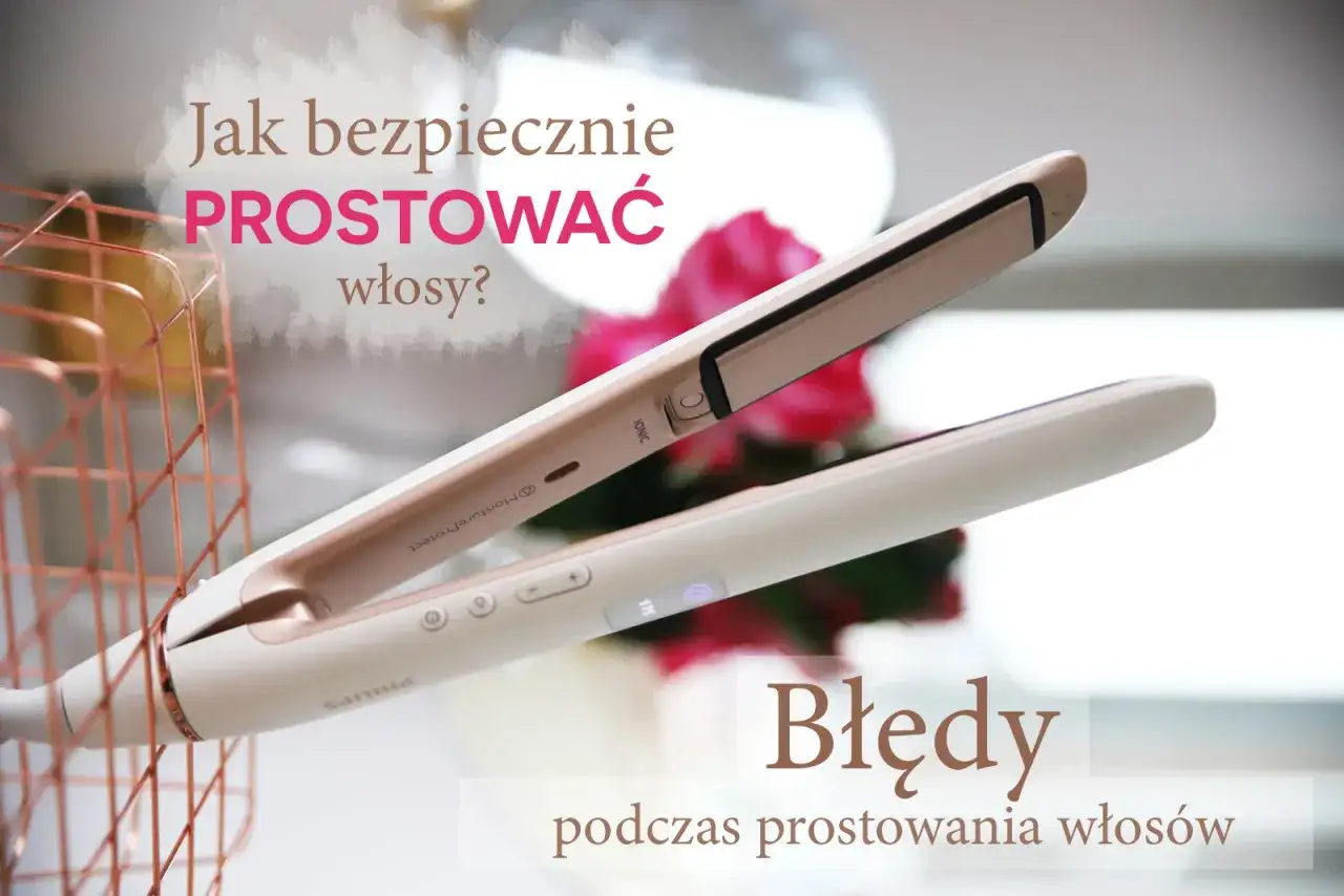 Prostownica: Jak jej używać, by włosy były gładkie i zdrowe?