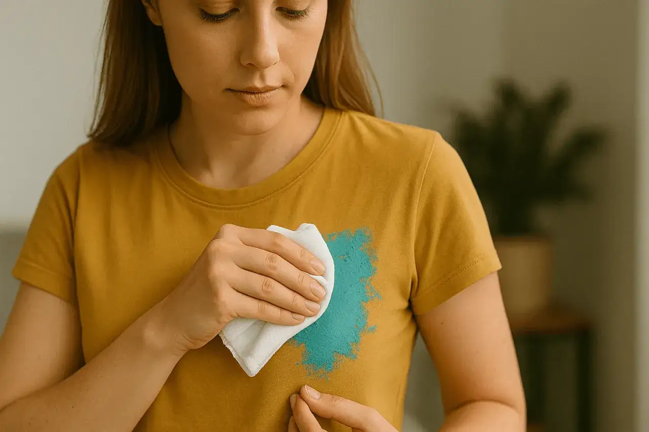 Skuteczne sposoby na usunięcie farby do tkanin z ubrania bez zniszczeń