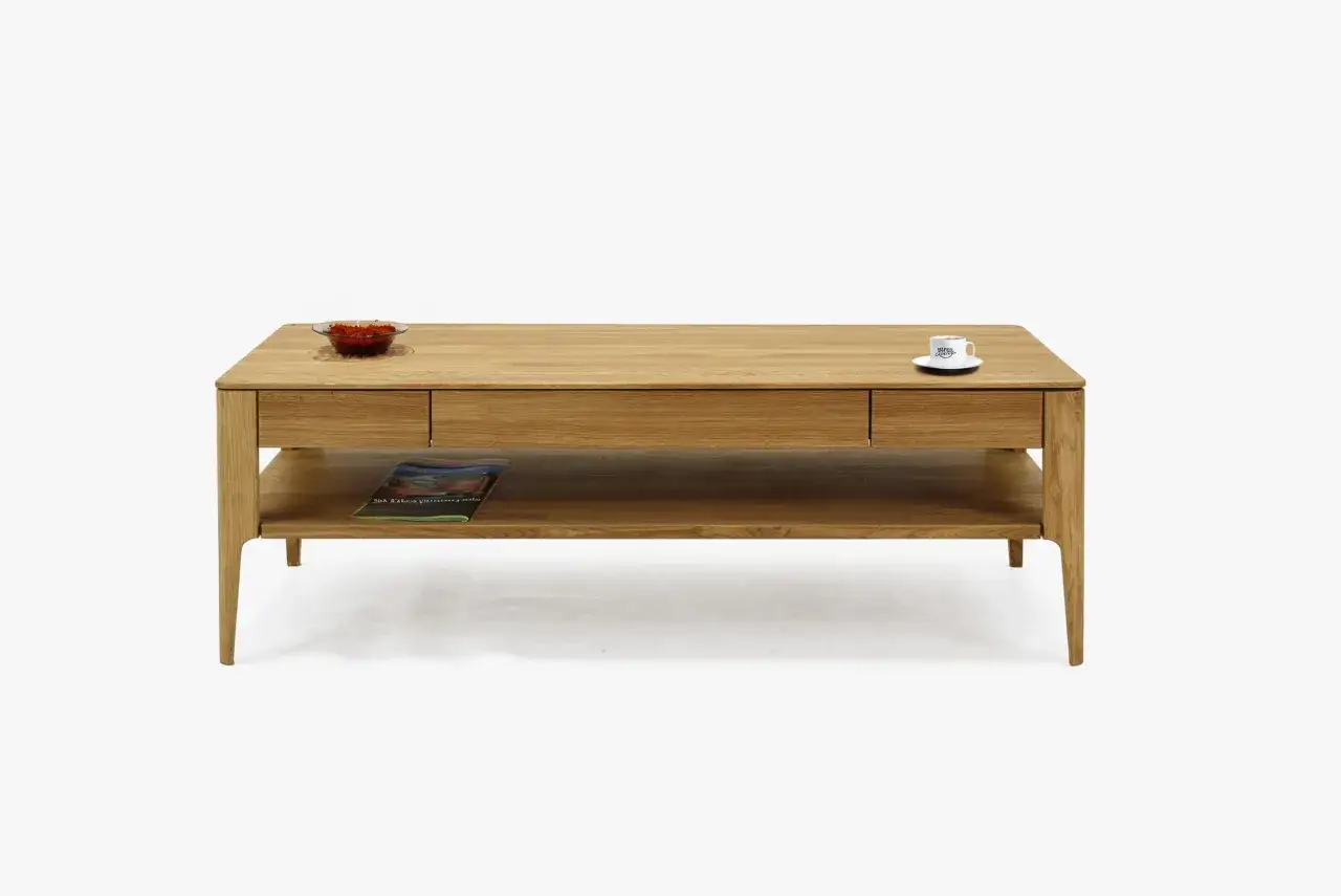  Stolik kawowy z litego drewna - sprawdź naszą ofertę mebli z litego drewna