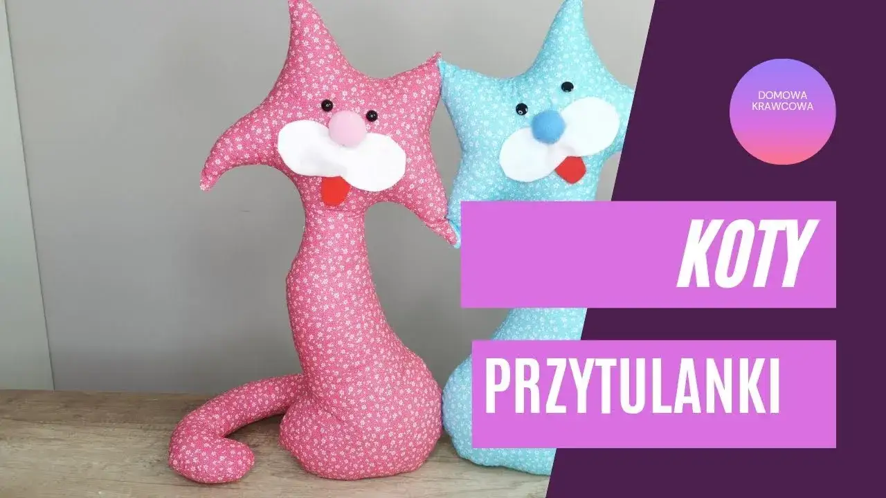 Jak uszyć kota przytulankę? Krok po kroku stwórz maskotkę!