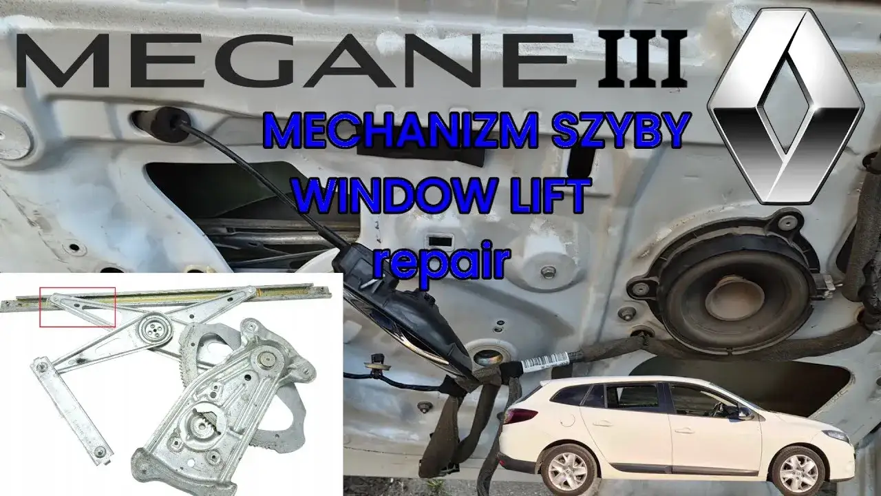 Awaria szyby w Megane? Diagnoza, naprawa, koszty i DIY krok po kroku