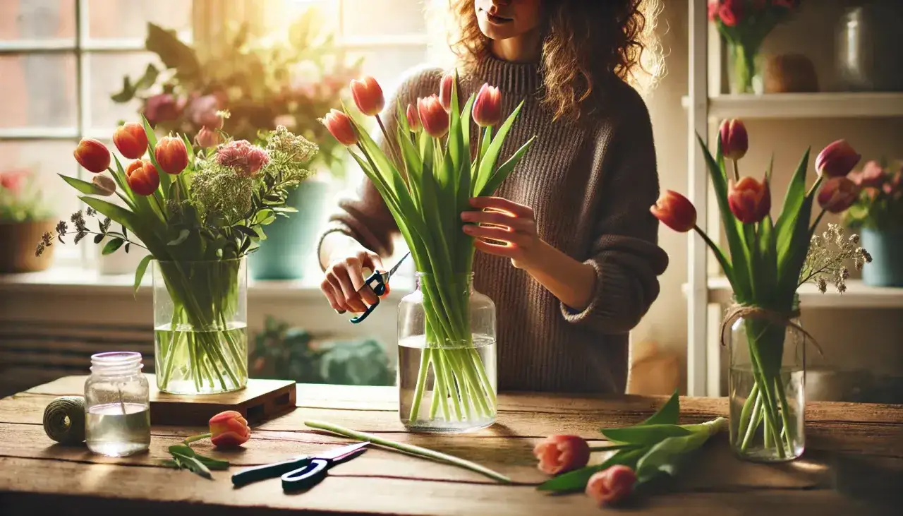 Co wsypać do wody, by kwiaty dłużej stały? Sprawdzone triki!