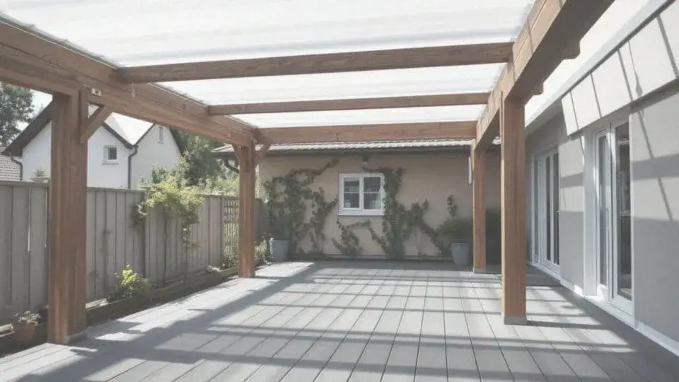 Zadaszenie tarasu: szkło czy poliwęglan? Odkryj kluczowe różnice