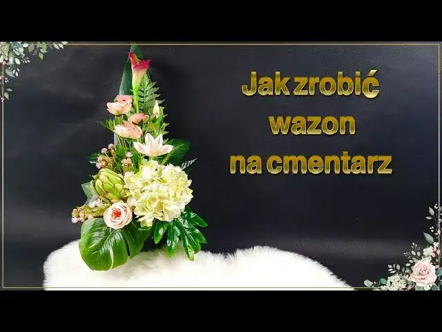 Jak zrobić wazon na cmentarz, aby przetrwał każdą pogodę