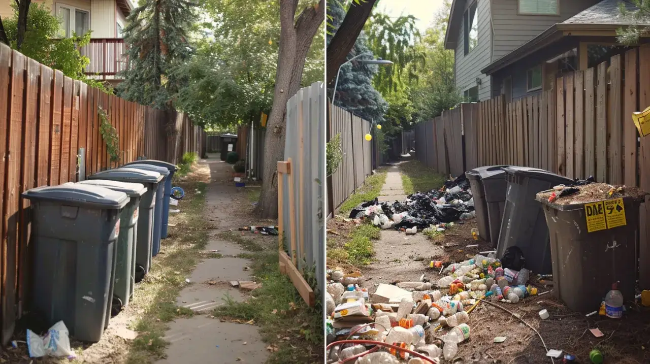 Odległość śmietnika od granicy działki - Przepisy