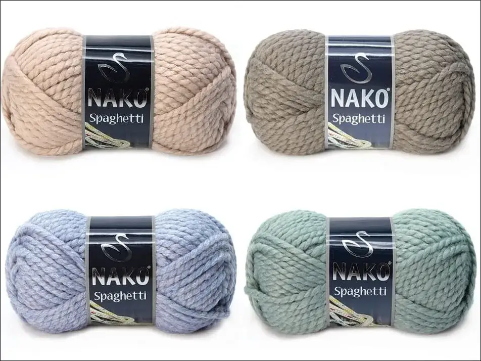 Nako Spaghetti - idealna włóczka do ciepłych projektów na zimę