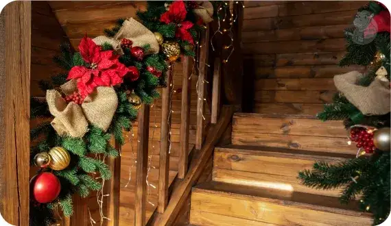 Jak ozdobić schody na Boże Narodzenie? Pomysły i bezpieczne triki