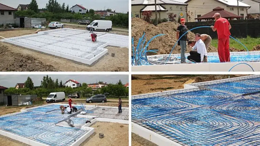 Płyta fundamentowa z ogrzewaniem podłogowym: Korzyści i instalacja