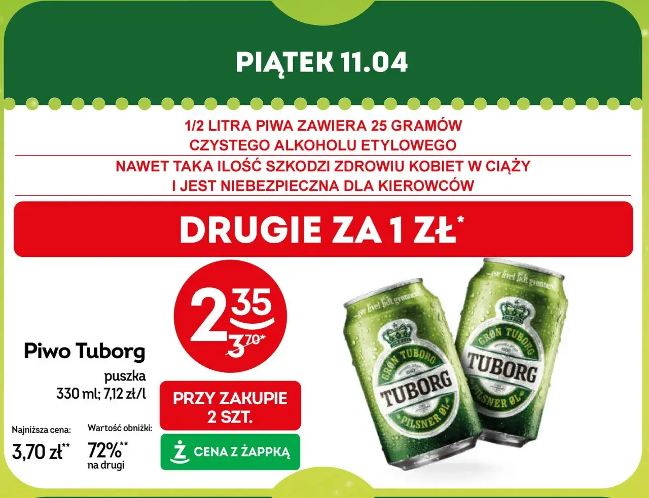Gdzie kupić piwo Tuborg? Sprawdź sklepy i ceny online
