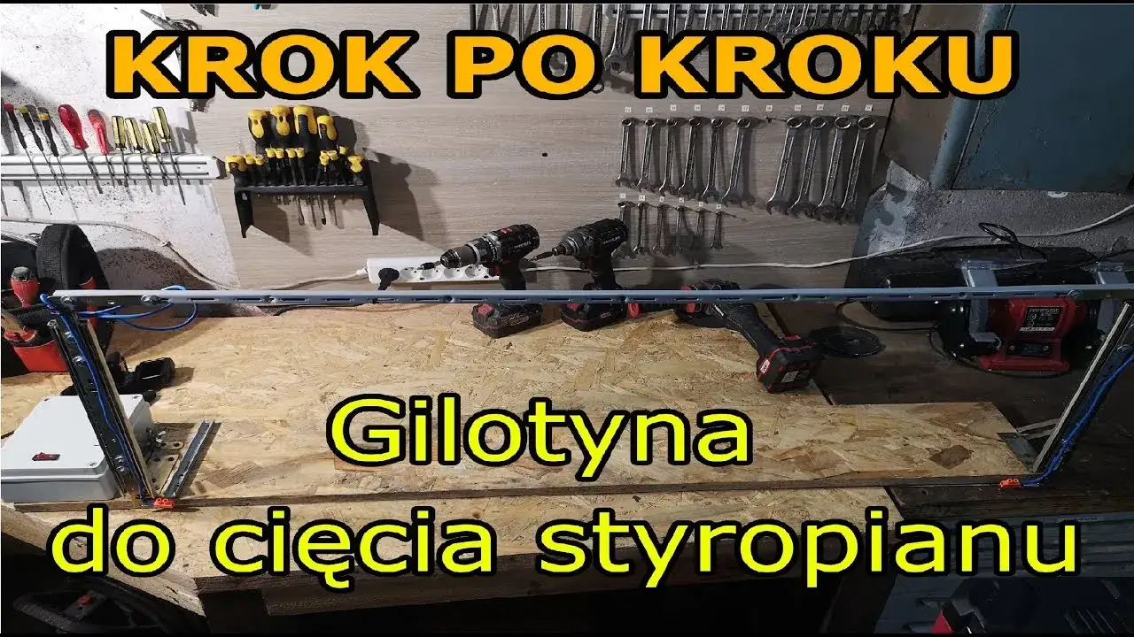 Jak zrobić przecinarkę do styropianu - prosta konstrukcja krok po kroku