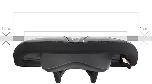 Jakie siodełko wybrać dla rozstawu kości kulszowych 13 cm?