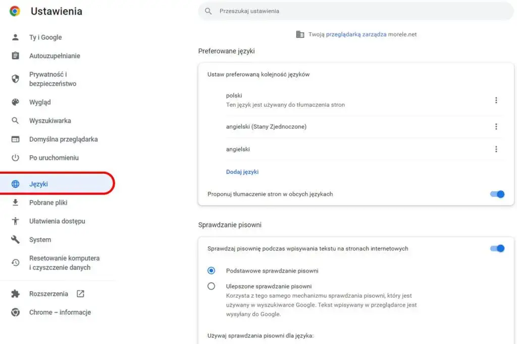 Jak zmienić język w przeglądarce Chrome i uniknąć problemów z ustawieniami