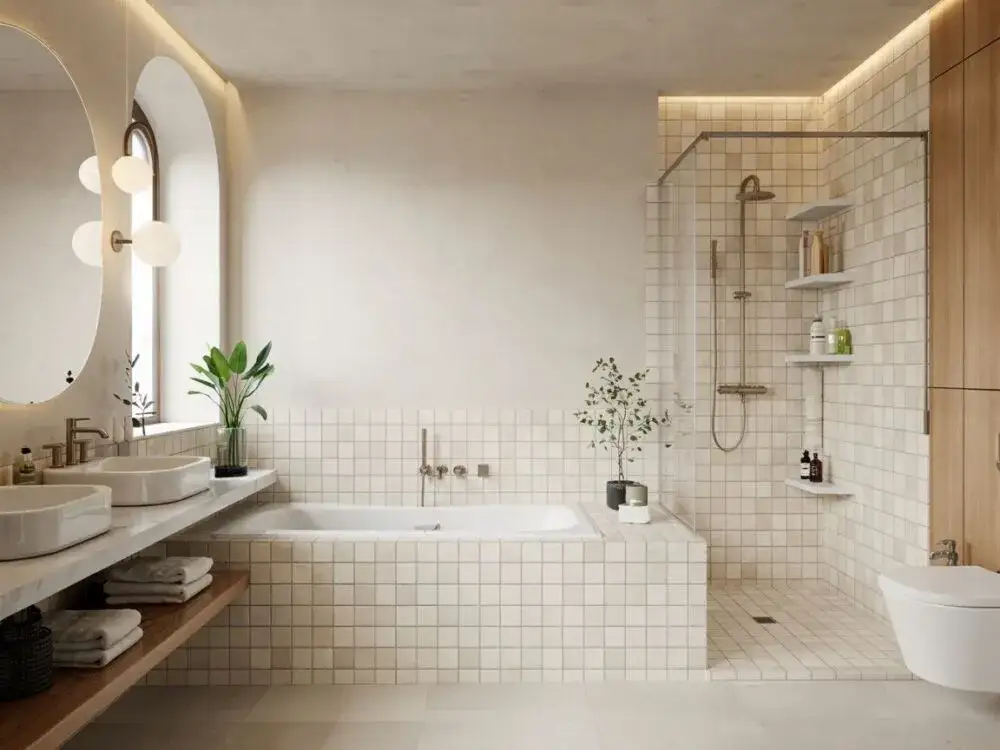 Jak urządzić łazienkę z wanną i prysznicem - praktyczny poradnik aranżacji