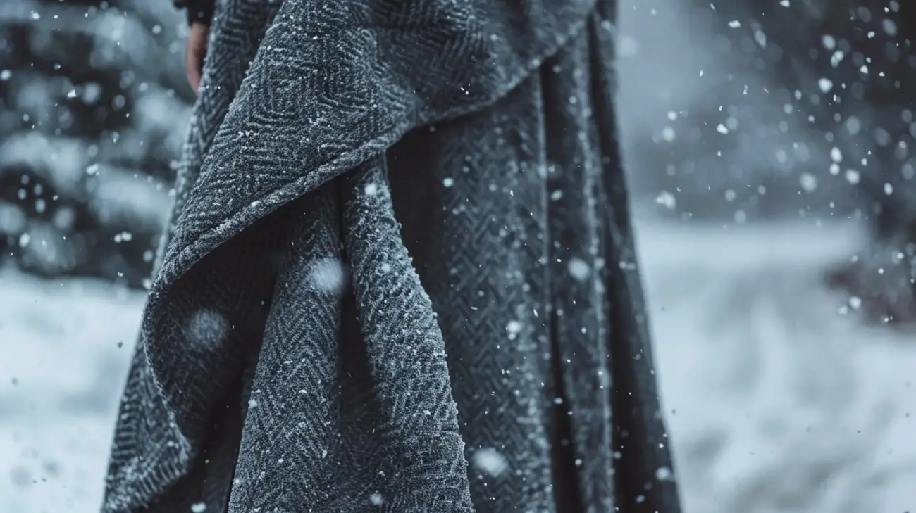 Gruba tkanina wełniana na płaszcze: Wybór na zimowe dni