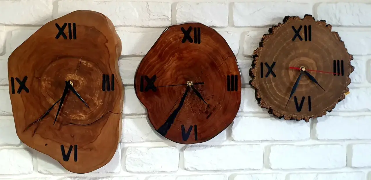 Jak stworzyć piękny zegar z plastra drewna DIY krok po kroku