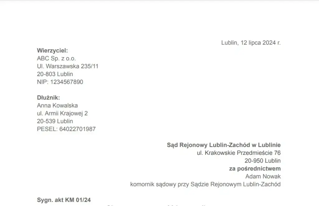 Skarga na komornika: Ile odpisów złożyć? Uniknij zwrotu!