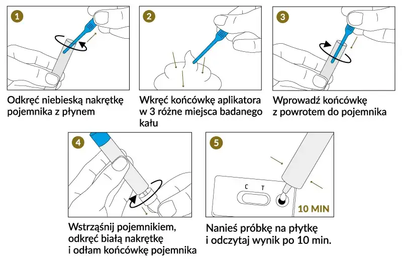 Jak prawidłowo pobrać kał do badania? Instrukcja krok po kroku