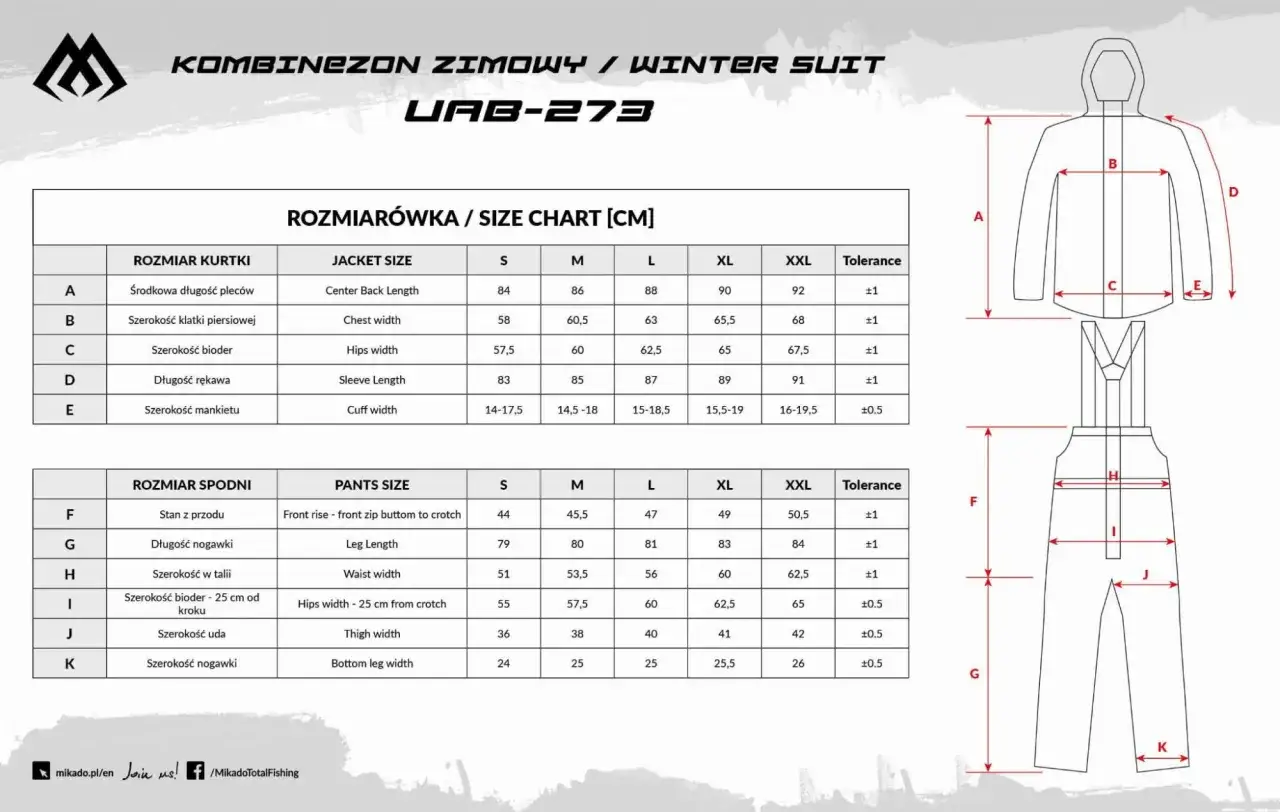 Jak mierzyć kombinezon? Kluczowy wymiar, by leżał perfekcyjnie.