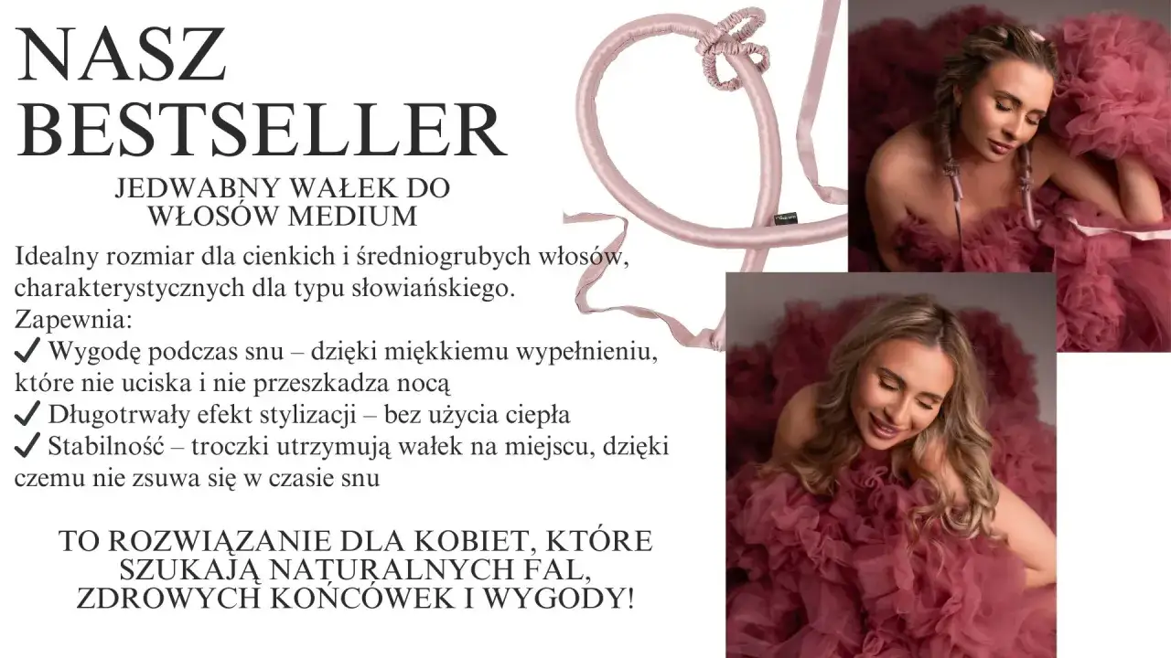 Jedwabny wałek do włosów: Fale bez gorąca? Pełny poradnik!