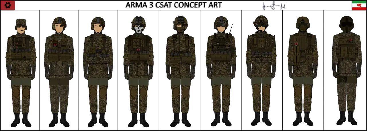 Arma 3 CSAT: Futurystyczna dominacja? Broń, pojazdy, Apex!