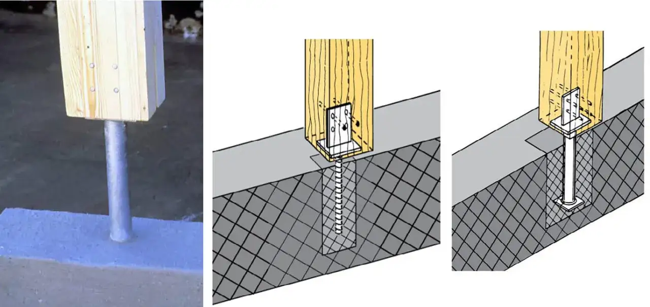 Podstawy betonowe pod słupy drewniane: jak wykonać i zamontować