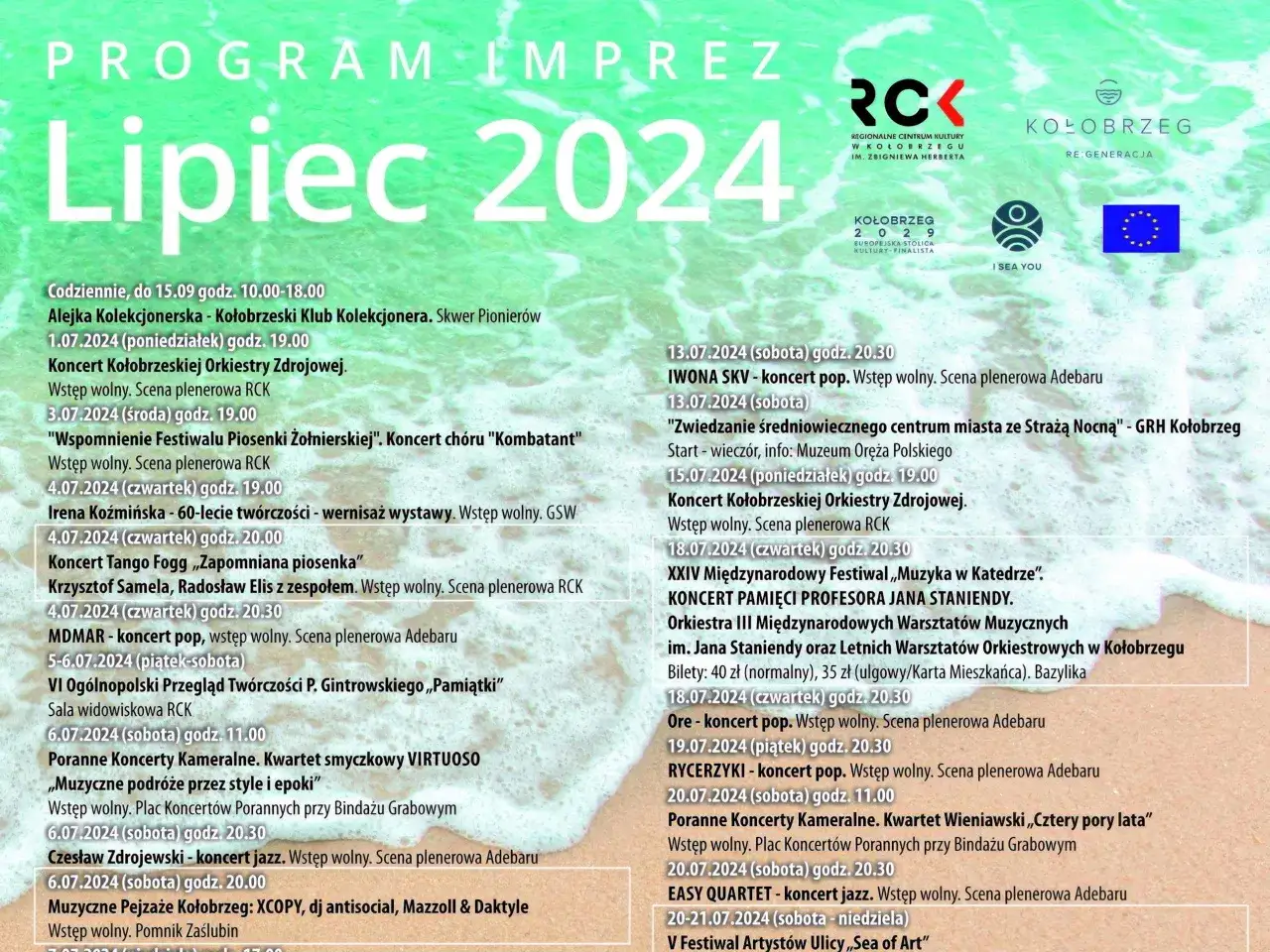 Kołobrzeg: Co się dzieje? Festiwale, koncerty, atrakcje planuj!