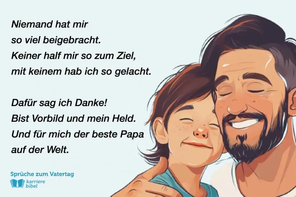 Vatertagsgedichte: Herzliche & Lustige Verse für jeden Papa