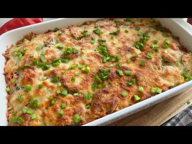 Prosta zapiekanka gyros z ryżem, która zachwyci Twoją rodzinę