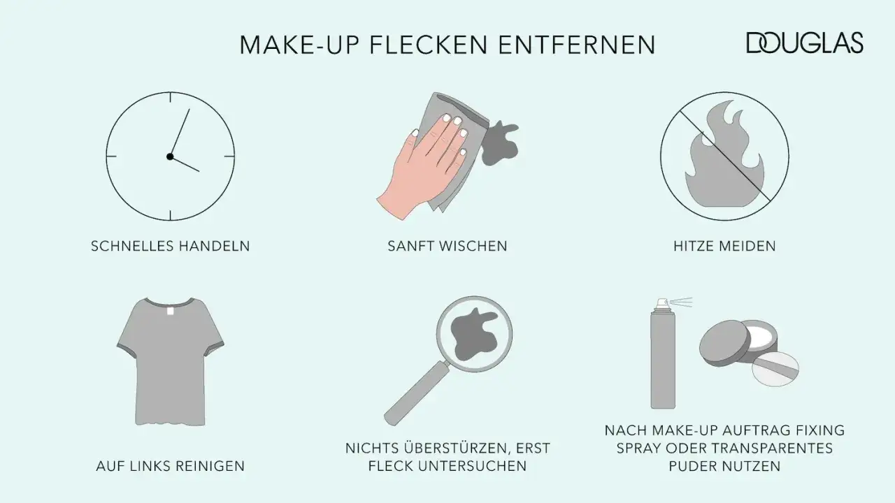 Make-up-Flecken entfernen? So geht's wirklich ohne Reiben!
