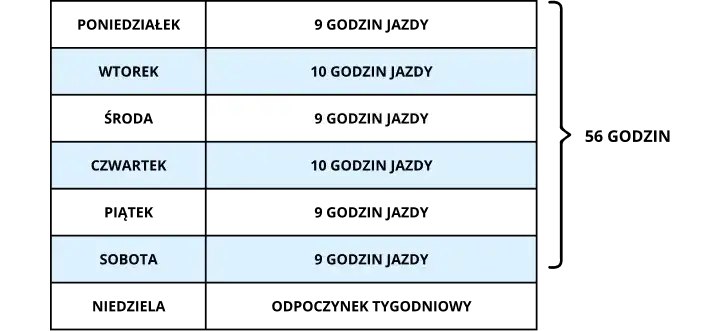 Czas pracy kierowcy ile godzin? Sprawdź, jakie są przepisy i limity