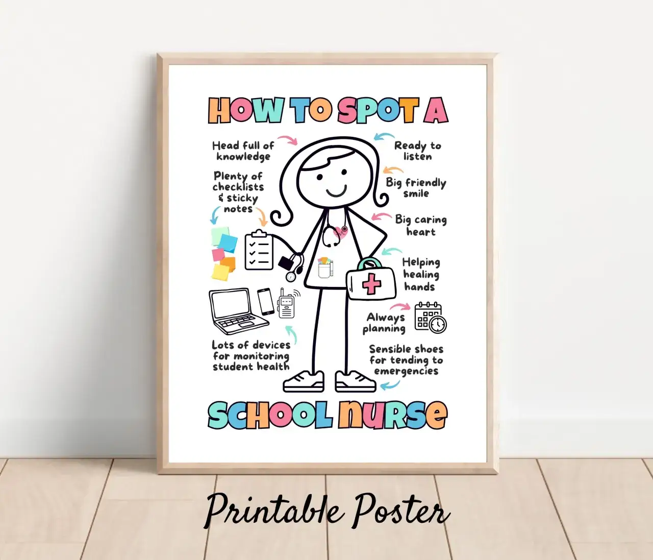 Rysowanie gabinetu pielęgniarki szkolnej? Zobacz, jakie to proste!