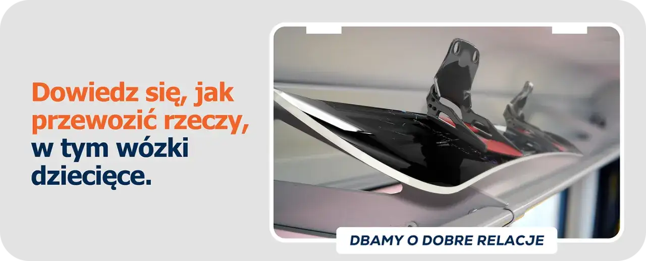 Wózek pociągiem: Bezpłatnie i bez rezerwacji? Poradnik PKP