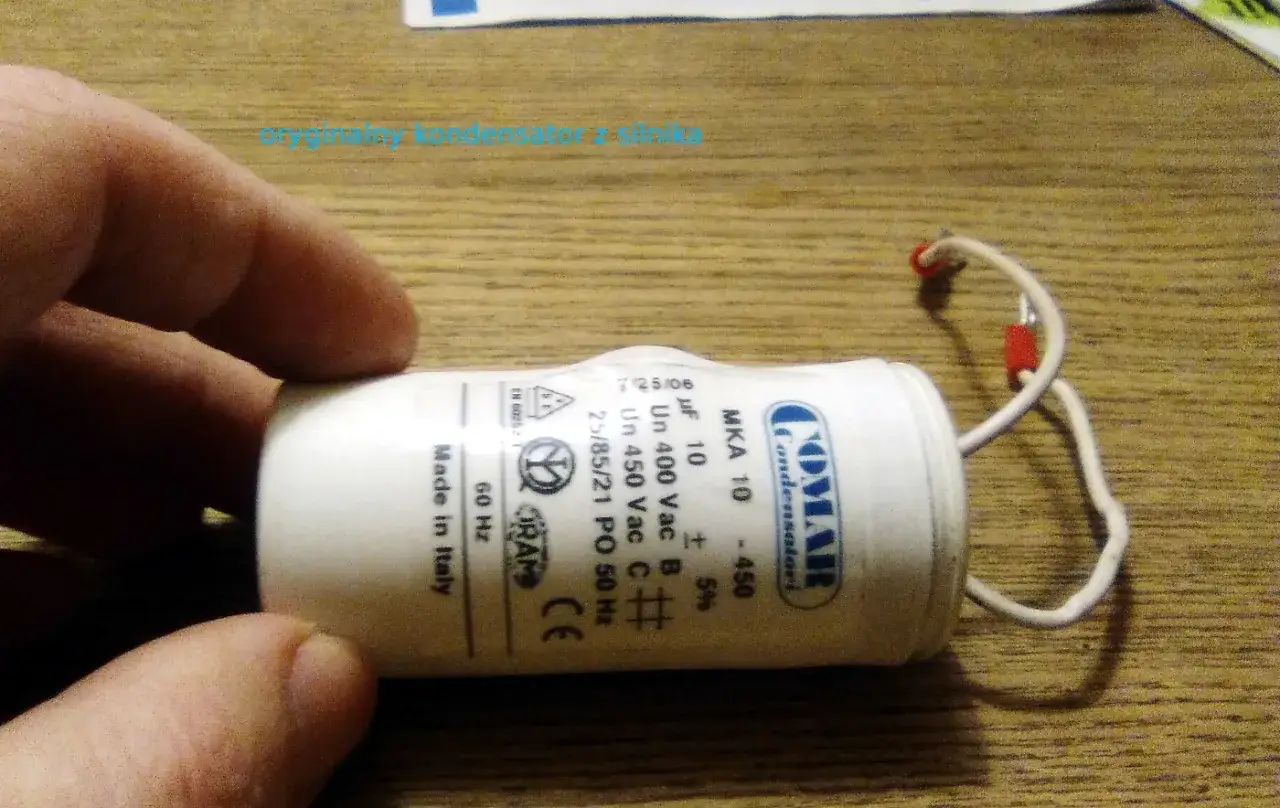 Kondensator 40uF 450V: Jak naprawić buczący silnik?