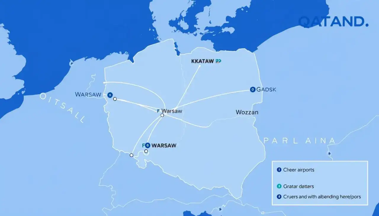 Gdzie leży Katar? Położenie, loty, wiza i praktyczne porady