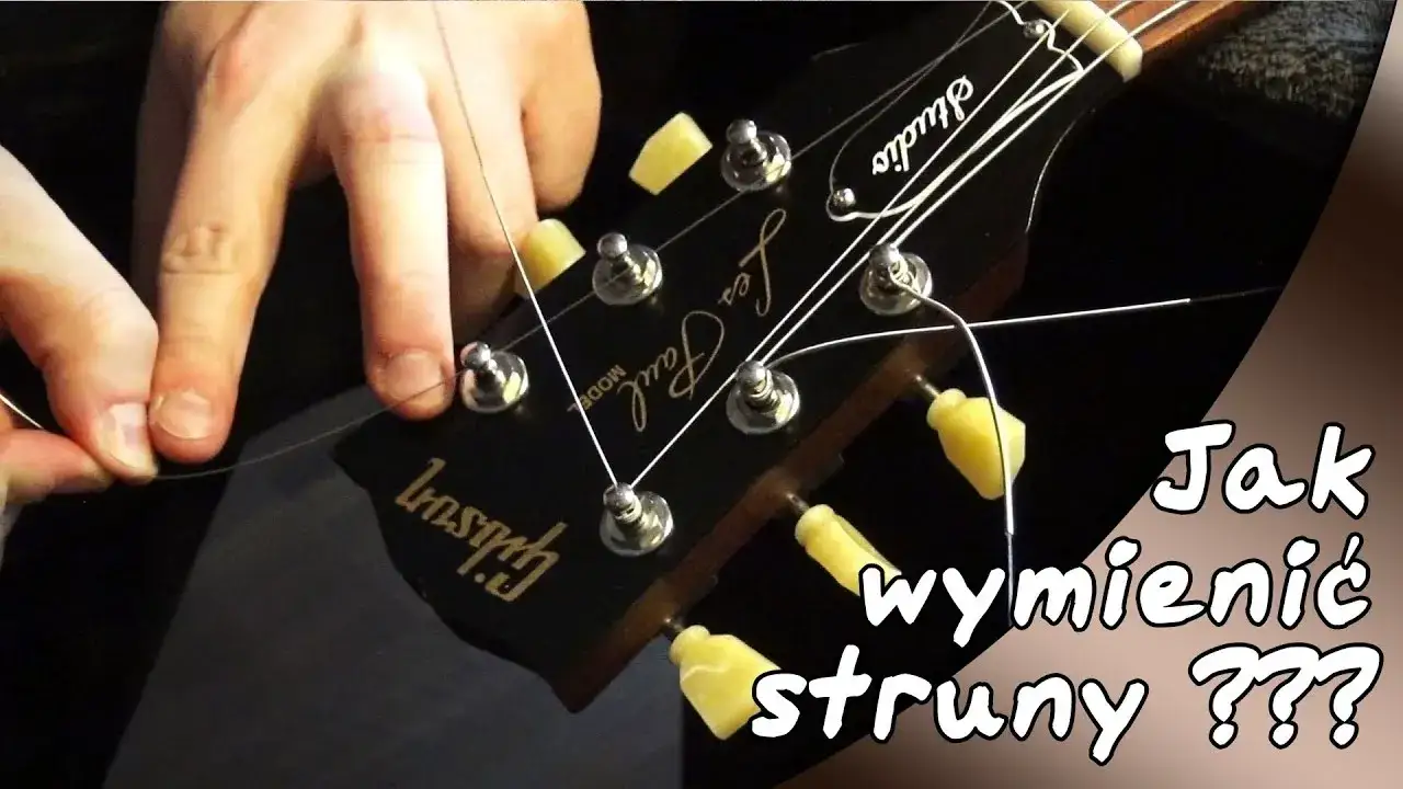 Jak wymienić strunę w gitarze elektrycznej - proste kroki i porady
