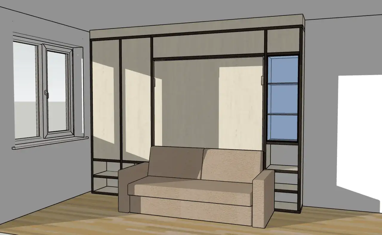 Meblościanka z łóżkiem – Czy to najlepsze rozwiązanie na małą przestrzeń?