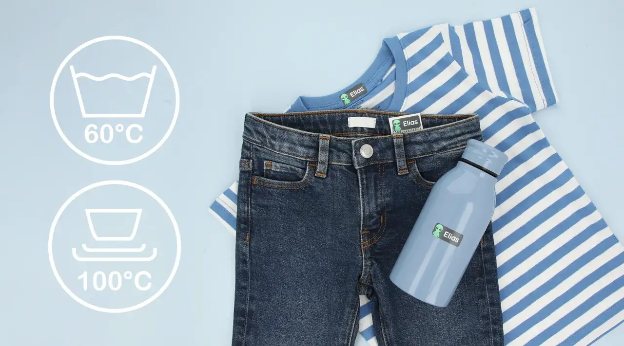 Namensetiketten Schule: Vermeide Verluste und Verwechslungen bei Schulsachen