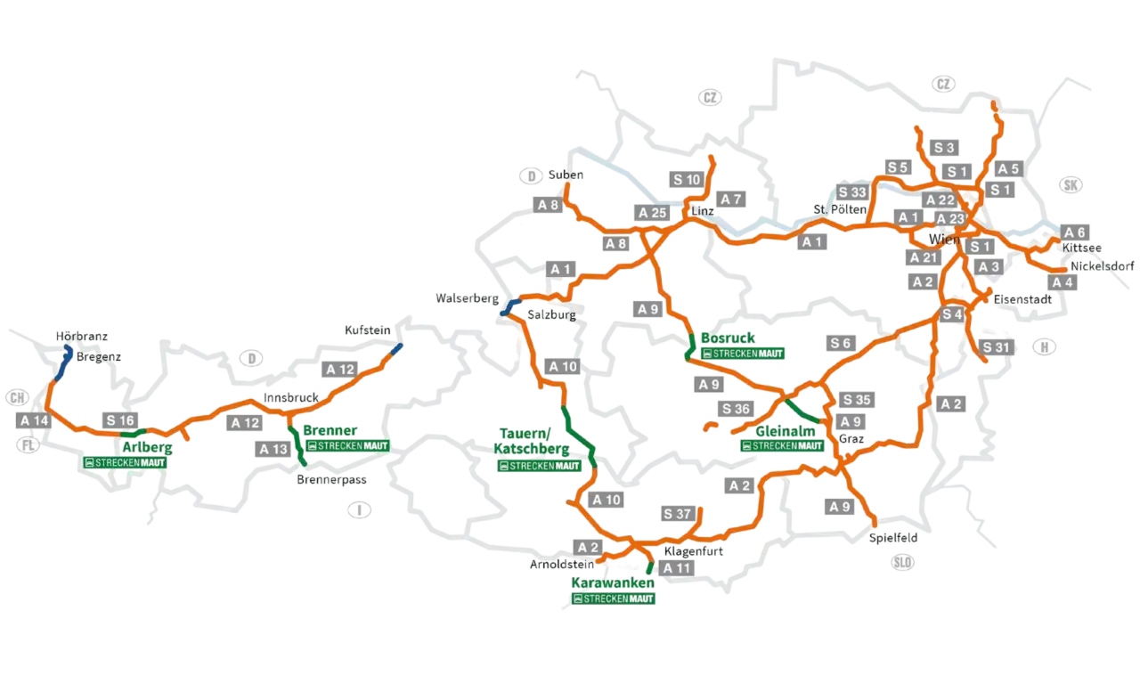 Ile kosztuje autostrada w Austrii? Ceny winiet i opłat dodatkowych